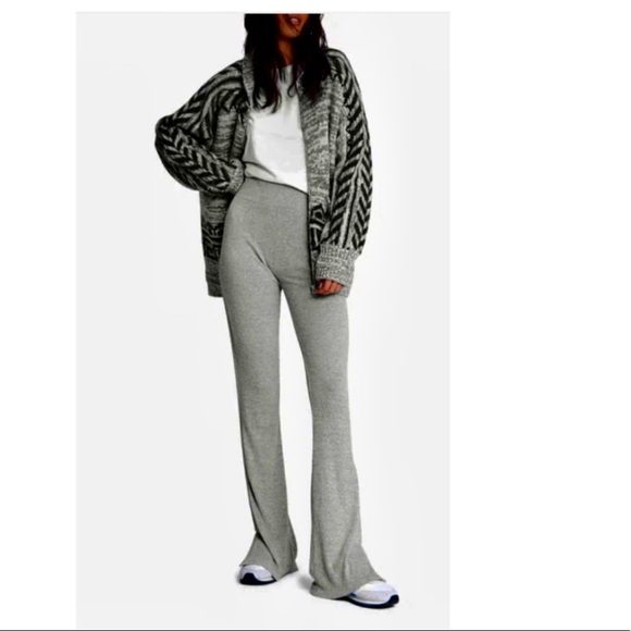Rag & Bone Knit Flare Pants. - Picture 2 of 8